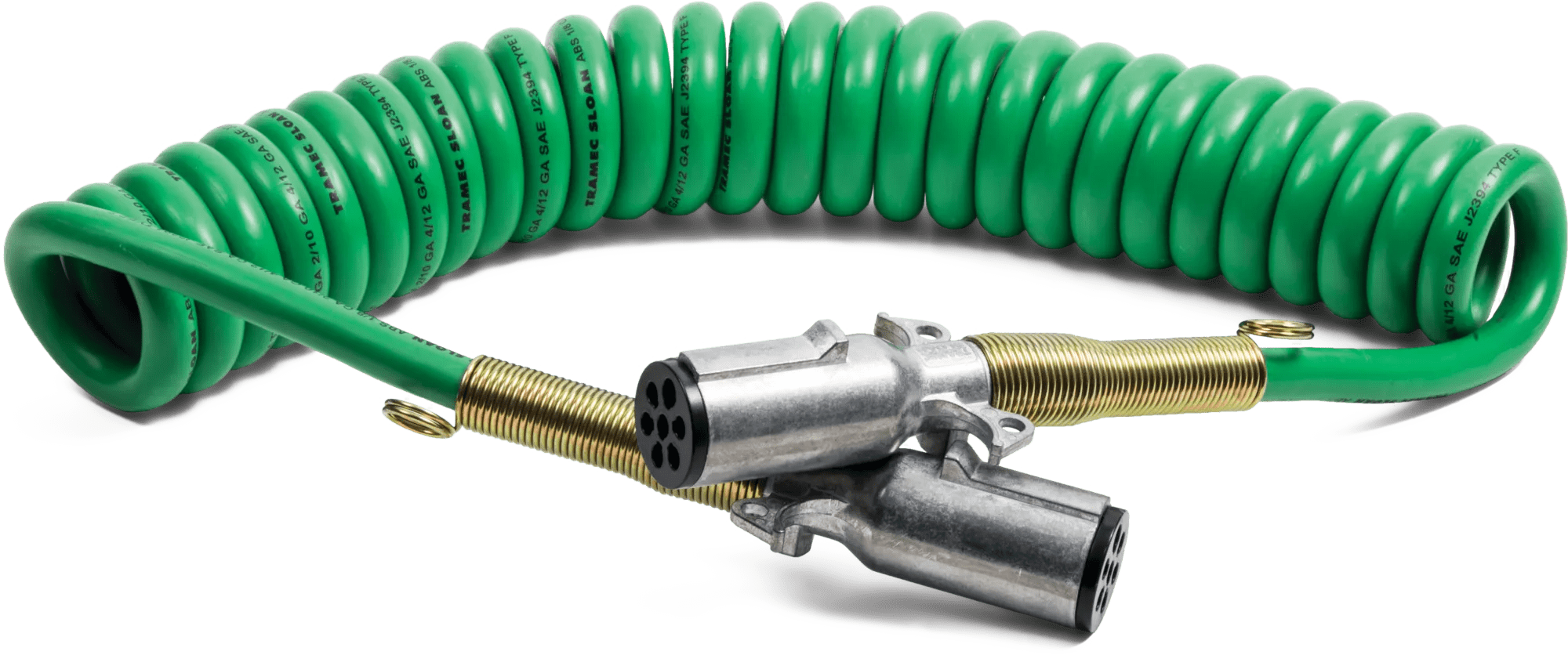 Coiled ABS Trailer Cord