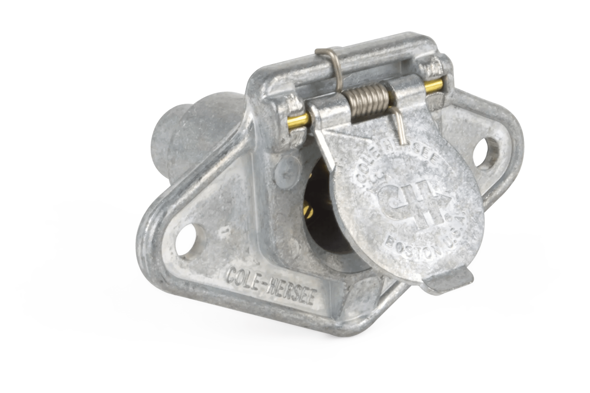 4 Pole Tractor / Trailer Socket with Splash Protection