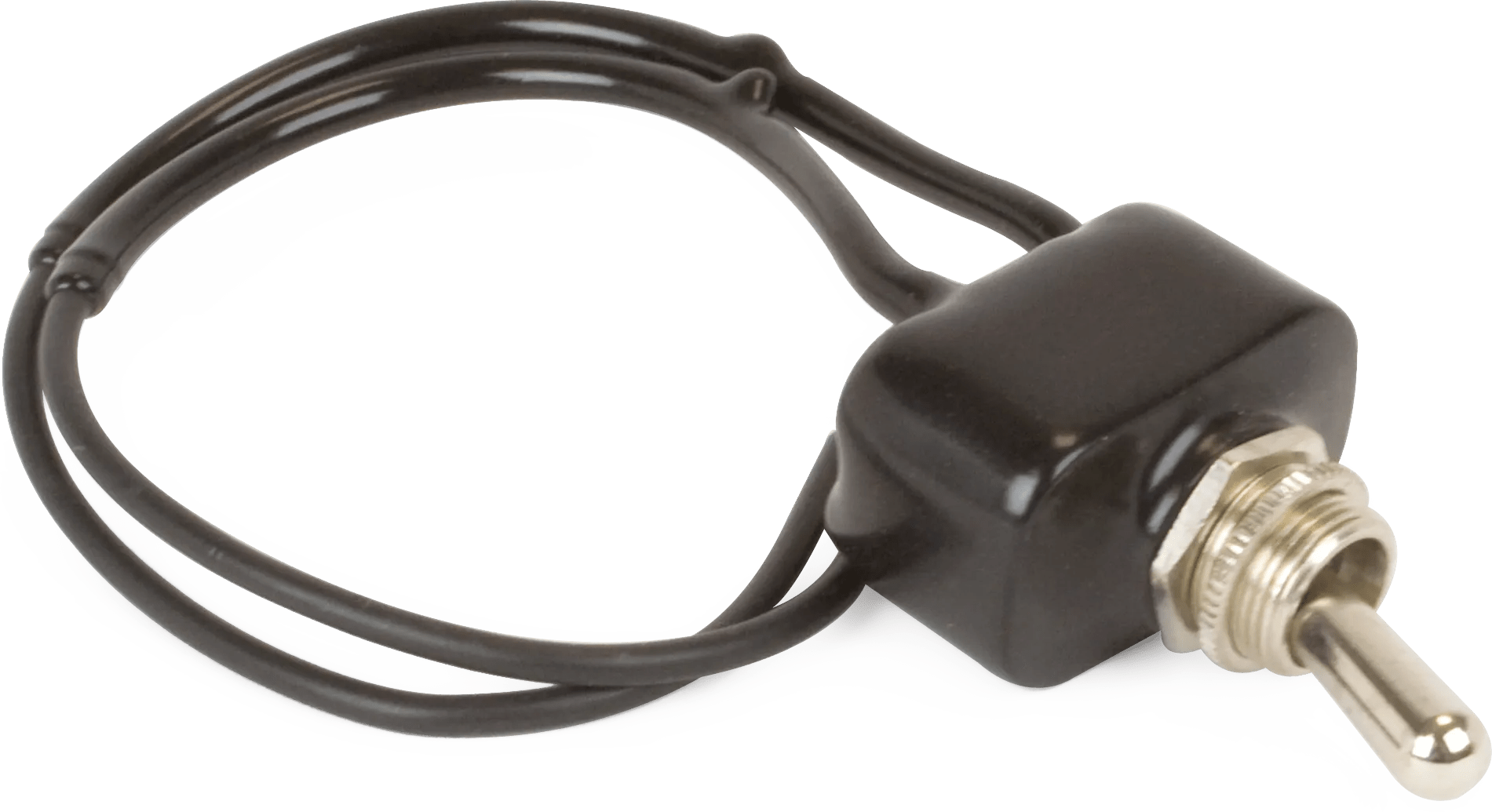 SPST 2 Position (On-Off) Heavy Duty, Single Pole, Plasticized Housing Toggle Switch