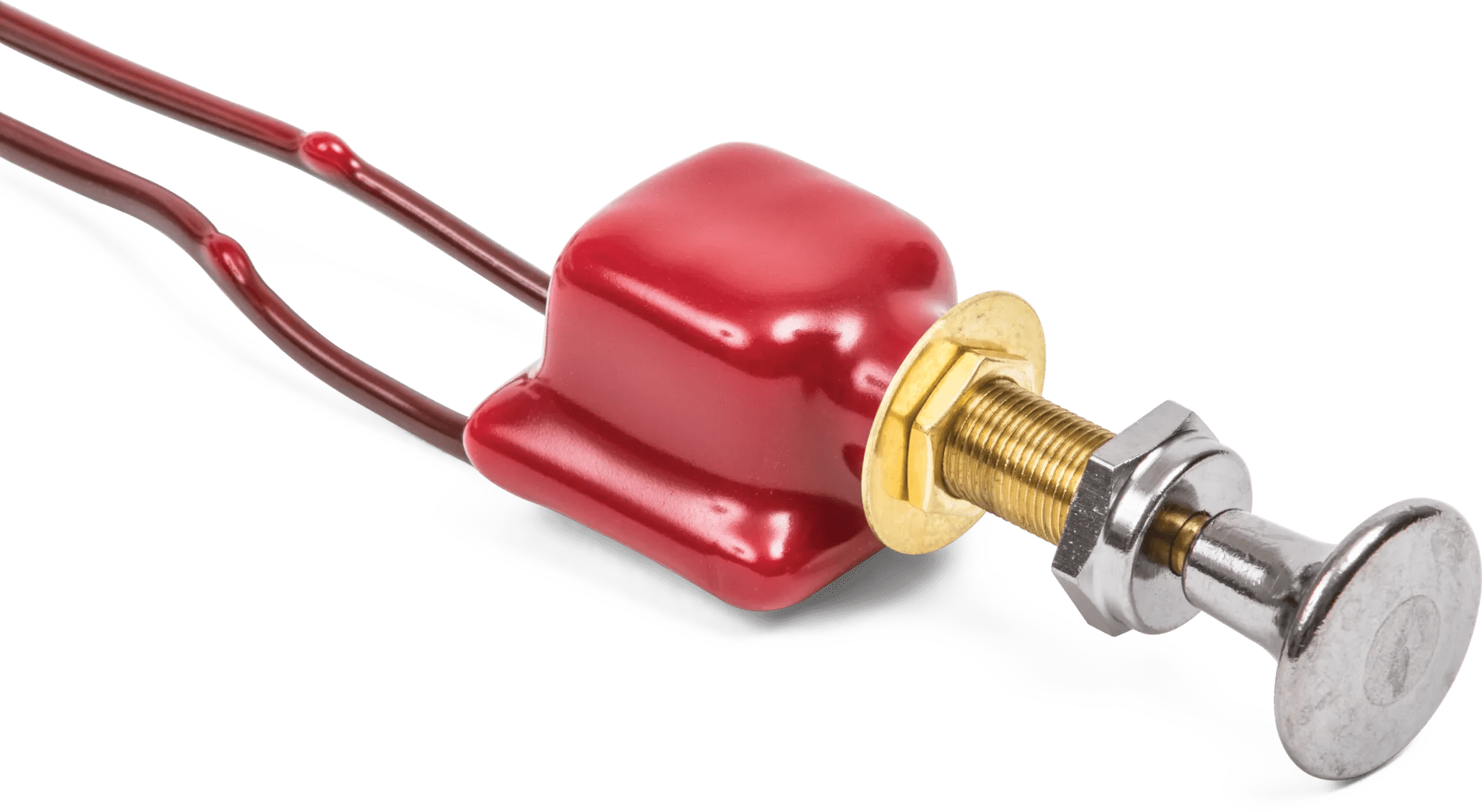SPST 2-Position (On-Off) Marine Push-Pull Switch