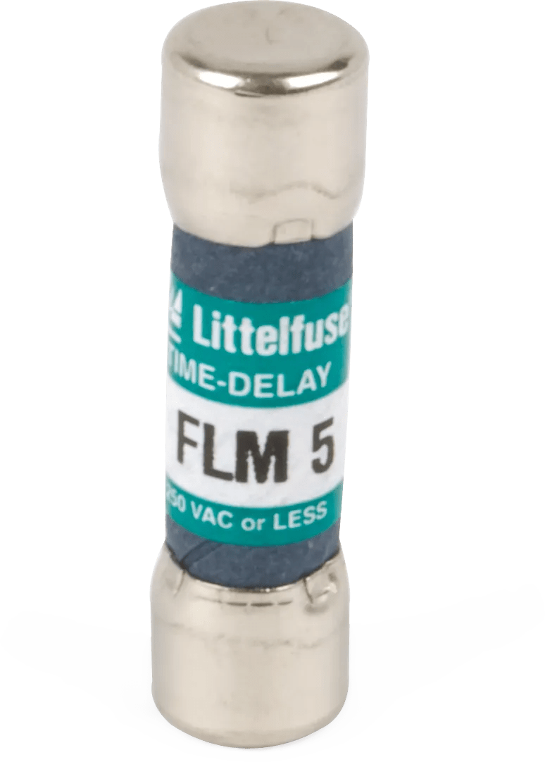 2-1/2 Amp Slo-Blo FLM Series Midget Fuse - 5 Pack
