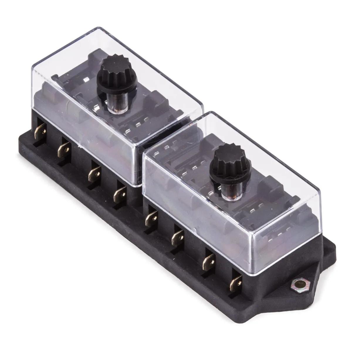 120 Amp 8 Fuse Heavy Duty ATO / ATC Fuse Block