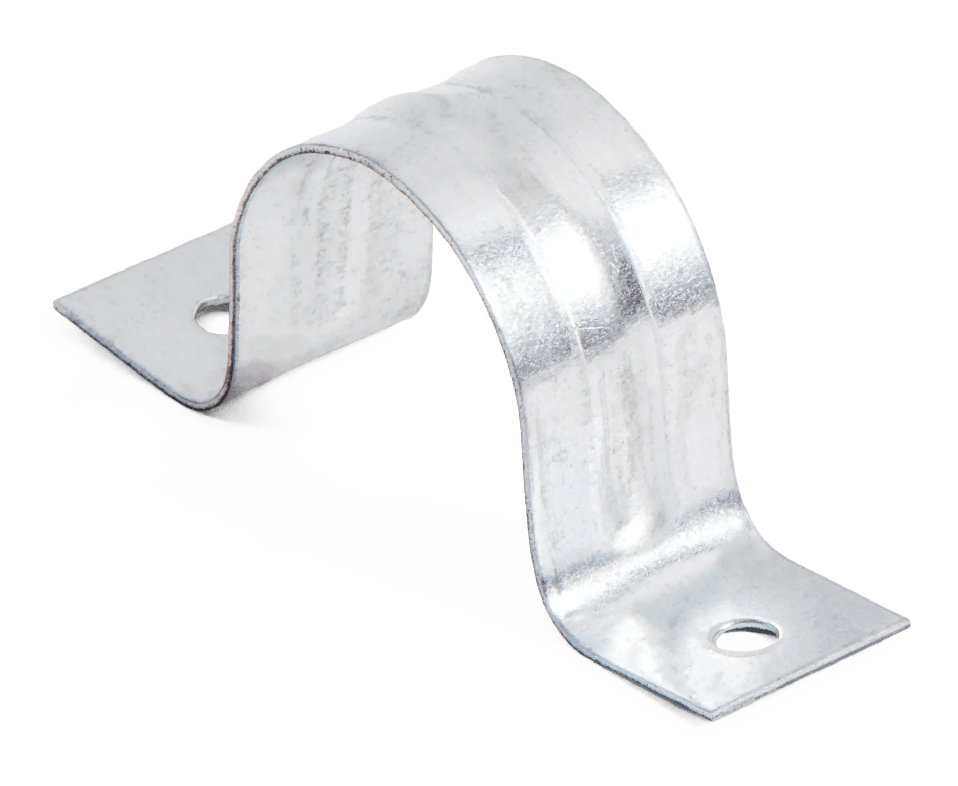 3/8" Two-Hole Pipe Strap - 50 Pack