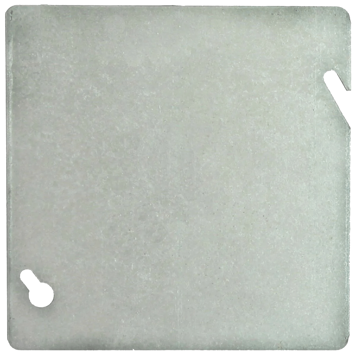 4-11/16" Flat, Blank Square Electrical Work Box Surface Cover
