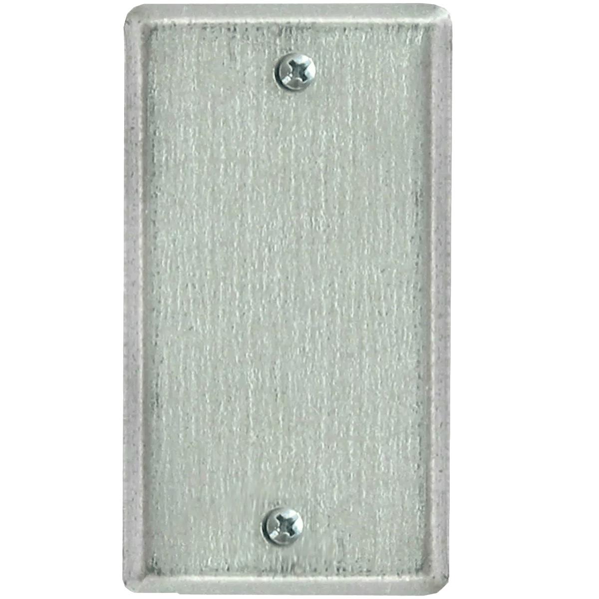4" x 2-1/8" Blank Electrical Utility Box Cover