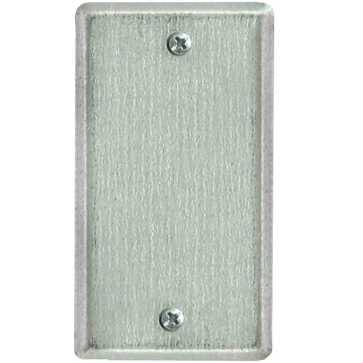 4" x 2-1/8" Blank Electrical Utility Box Cover - 10 Pack