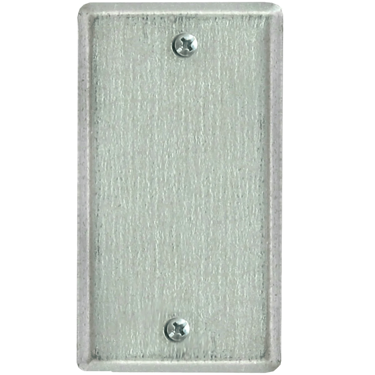 4" x 2-1/8" Blank Electrical Utility Box Cover