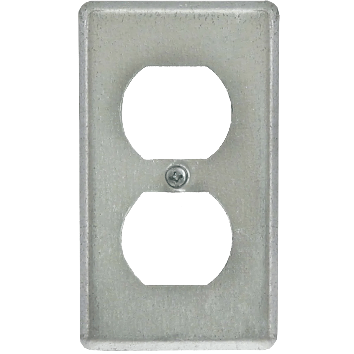 4" x 2-1/8" 1 Duplex Flush Receptacle Electrical Utility Box Cover