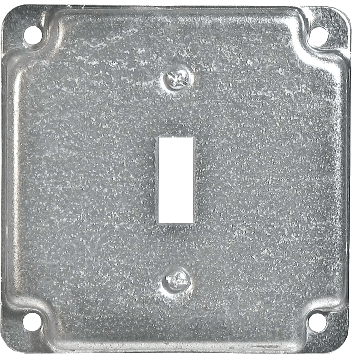 4" Square 1 Toggle Switch Electrical Cover - 5 Pack
