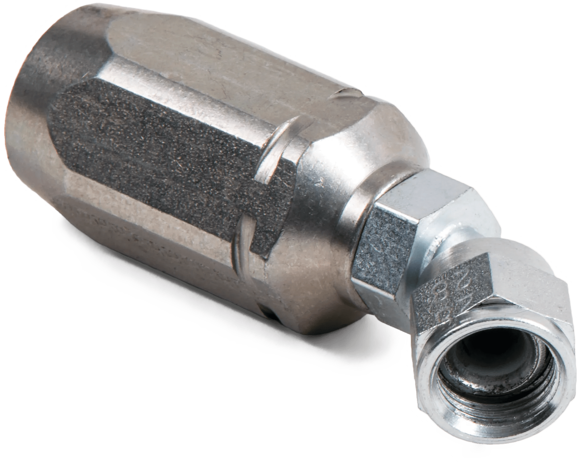 3/8" x 3/8" Female SAE JIC 37° Swivel 45° Elbow - 2RA Series