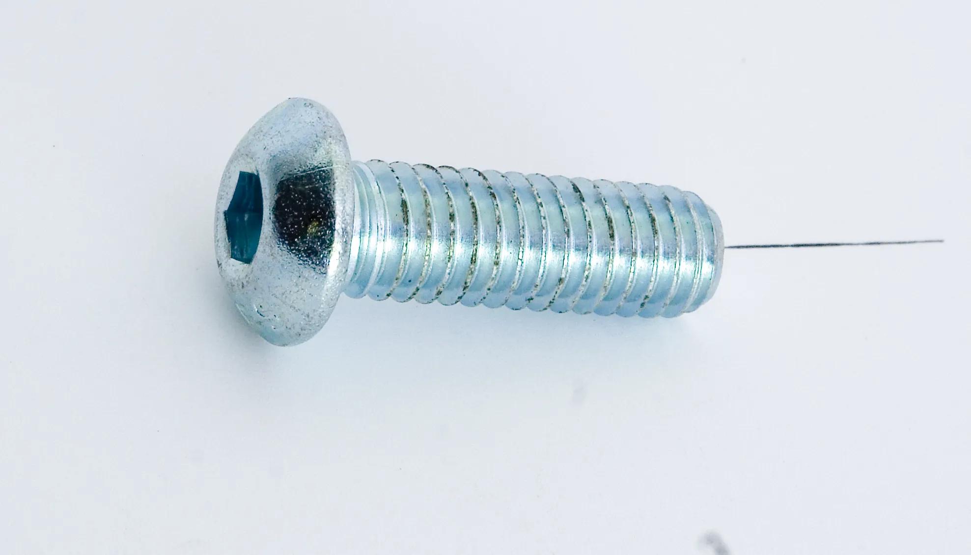 Zinc Plated Button Socket Head Cap Screws - Coarse Thread (USS)
