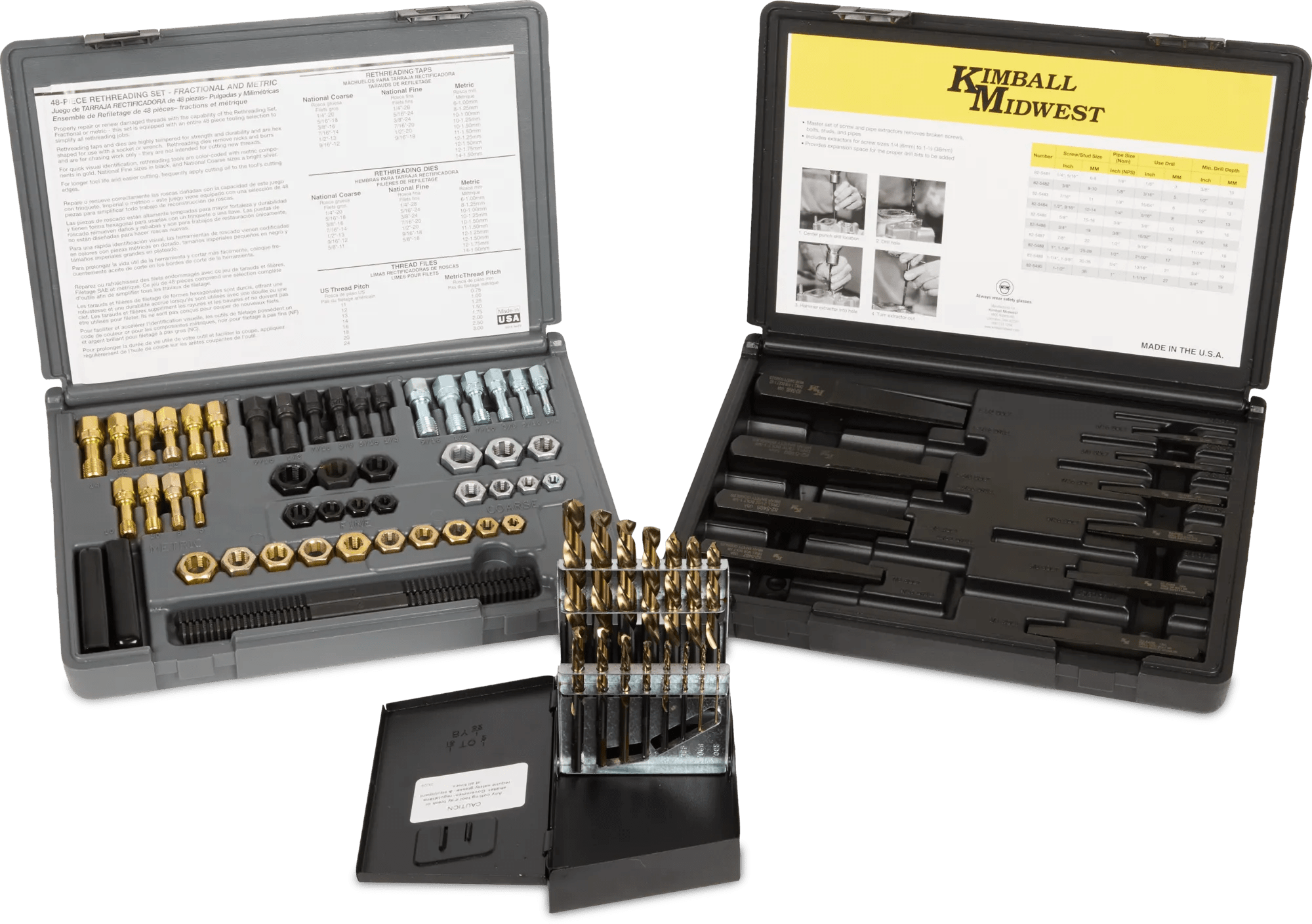 Fastener Extraction & Thread Repair Bundle