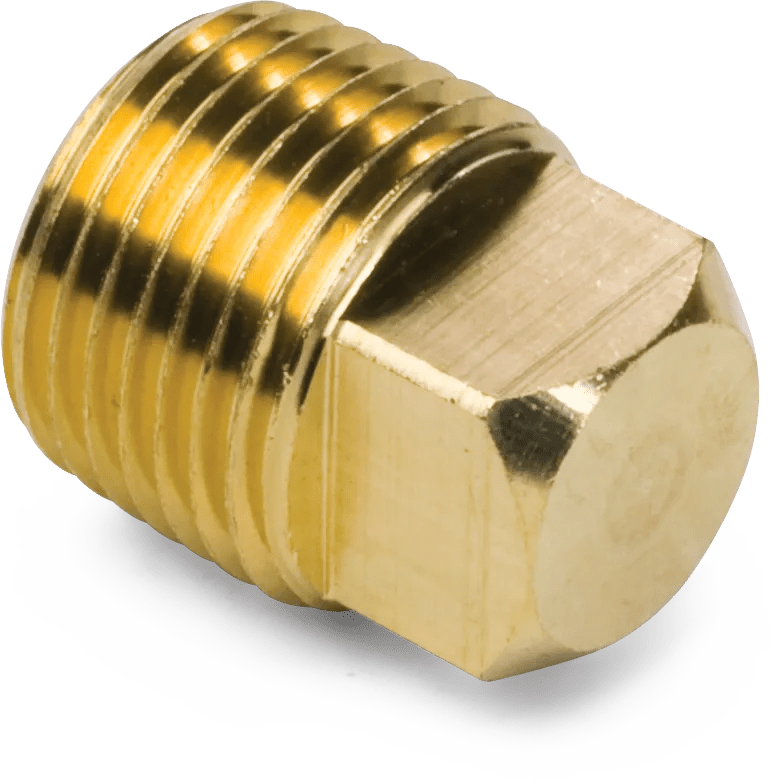 Brass Pipe Square Head Plugs