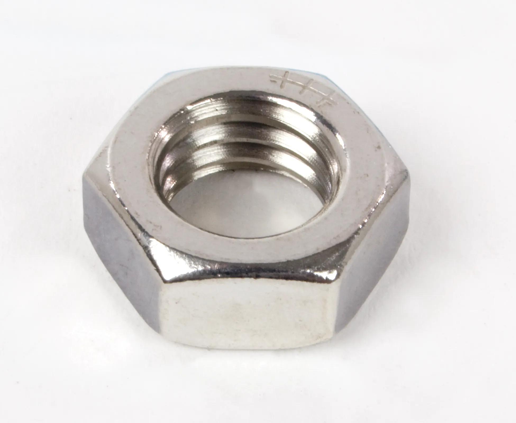 18-8 Stainless Steel (USS) Hex Jam Nuts