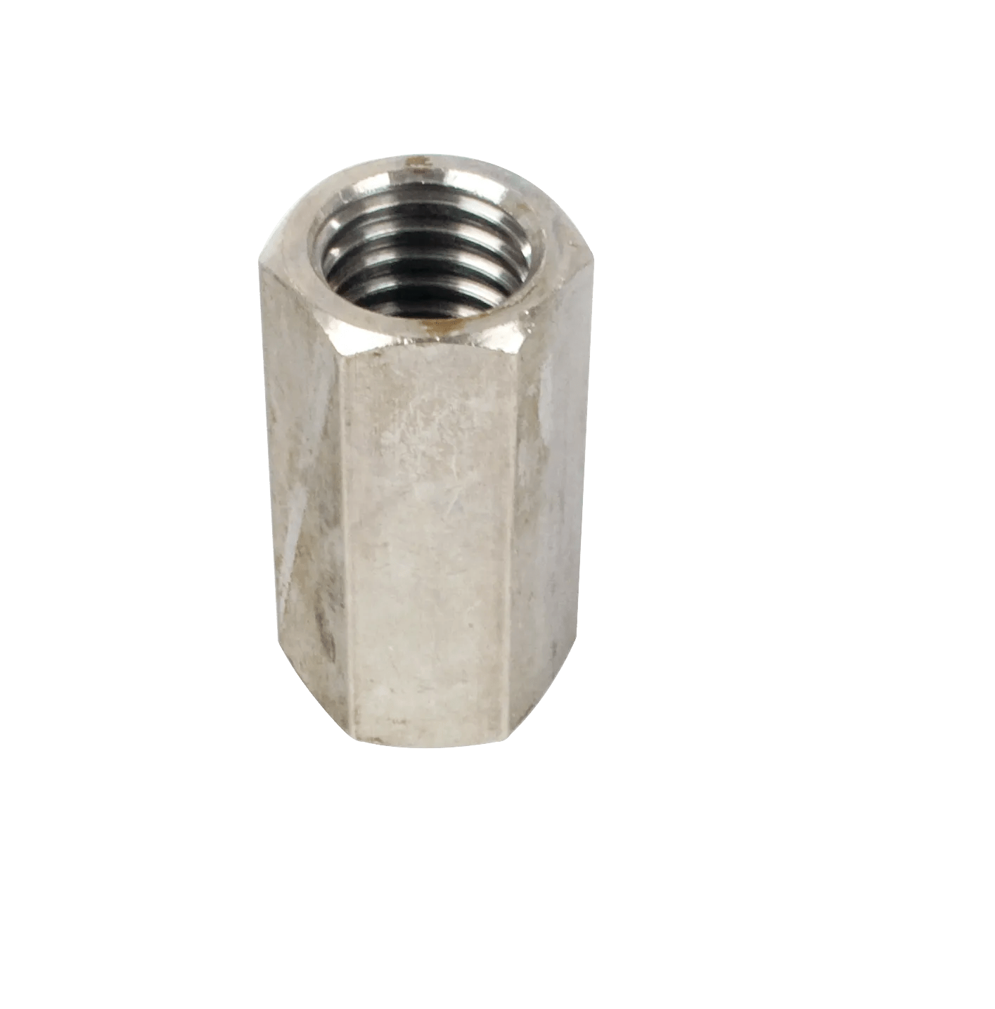3/8"-16 18-8 Stainless Steel (USS) Rod Coupling Nut - 10 Pack