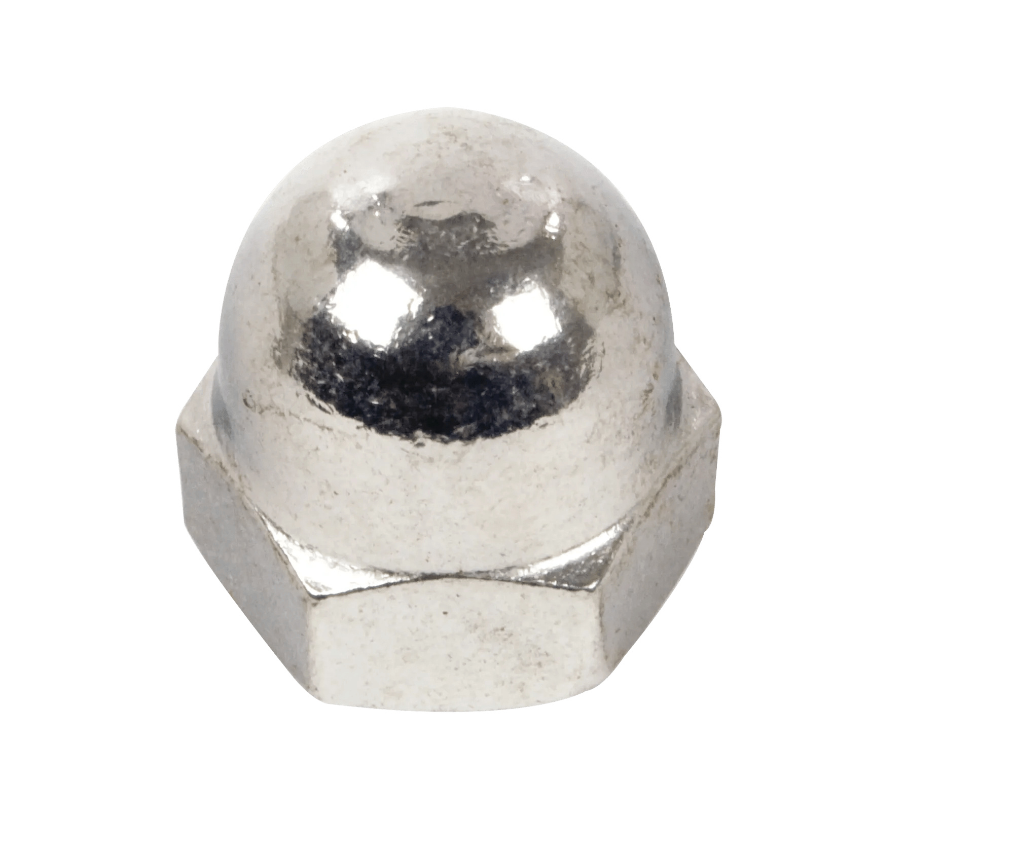 3/8"-16 18-8 Stainless Steel (USS) Acorn Nut - 10 Pack
