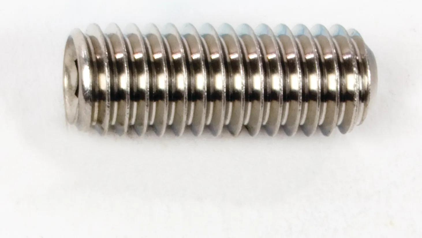 5/16"-18 x 1/2" 18-8 Stainless Steel (USS) Cup Point Socket Set Screw