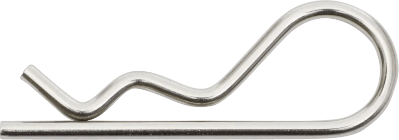1/16" x 1-5/16" Stainless Steel Hitch Pin Clip - 20 Pack