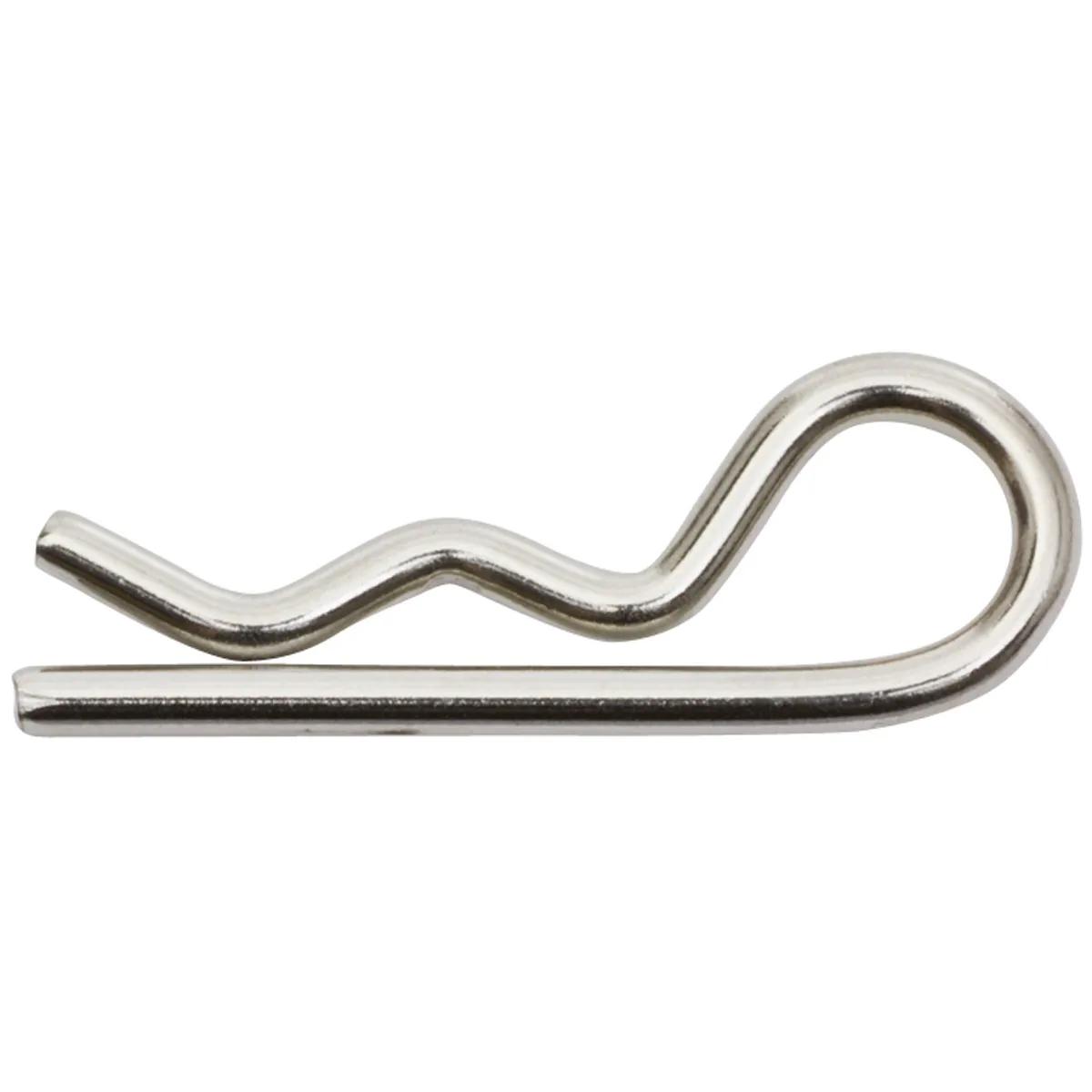 5/64" x 1-9/16" Stainless Steel Hitch Pin Clip - 20 Pack