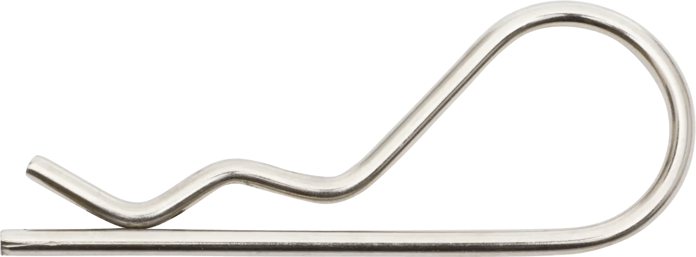 3/32" x 2-5/16" Stainless Steel Hitch Pin Clip - 15 Pack