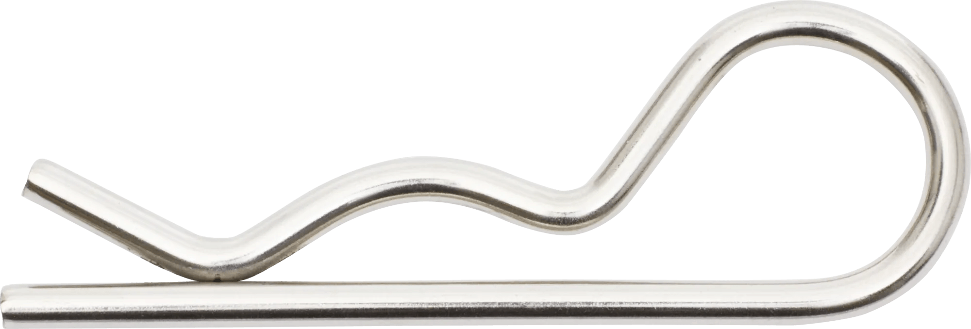 3/16" x 3-3/4" Stainless Steel Hitch Pin Clip - 5 Pack