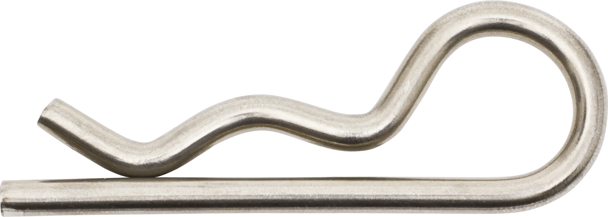 1/4" x 4" Stainless Steel Hitch Pin Clip - 5 Pack