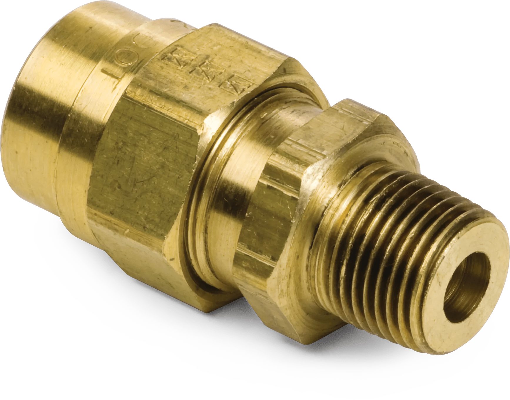 3/8" x 1/4" Male Connector - 338 B Series