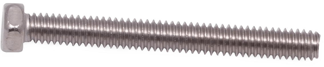 #8-32 x 7/8" 18-8 Stainless Steel Hex Head Machine Screw