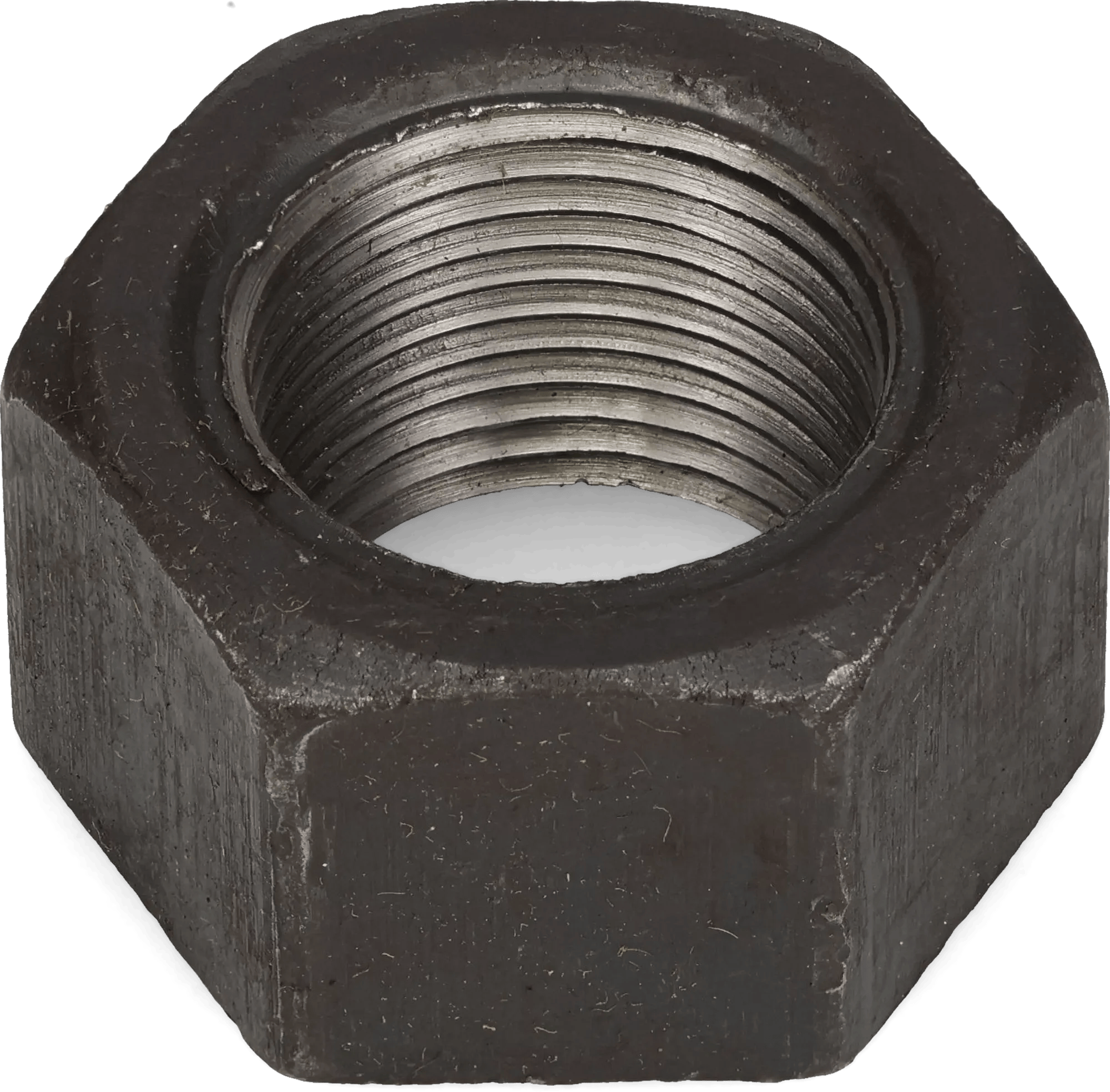 Grade 2 Black Oil Dipped Hex Nuts - Coarse Thread (USS)