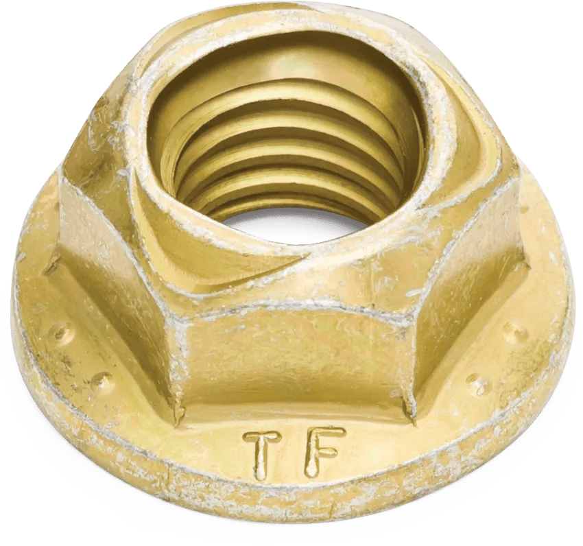 Grade G Flanged Lock Nuts - Coarse Thread (USS)