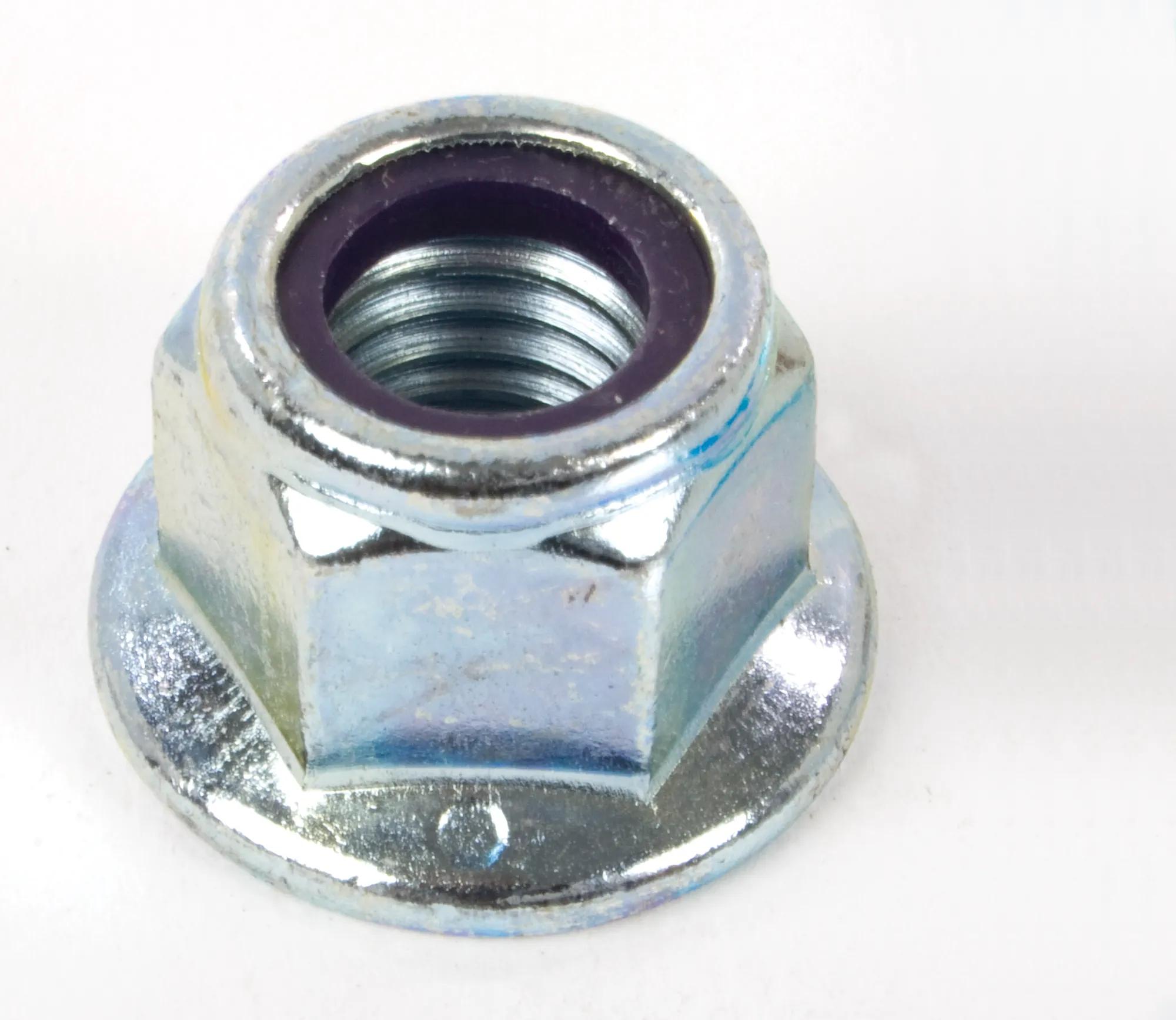 Grade 5 Nylon Insert Flange Lock Nuts - Coarse Thread (USS)