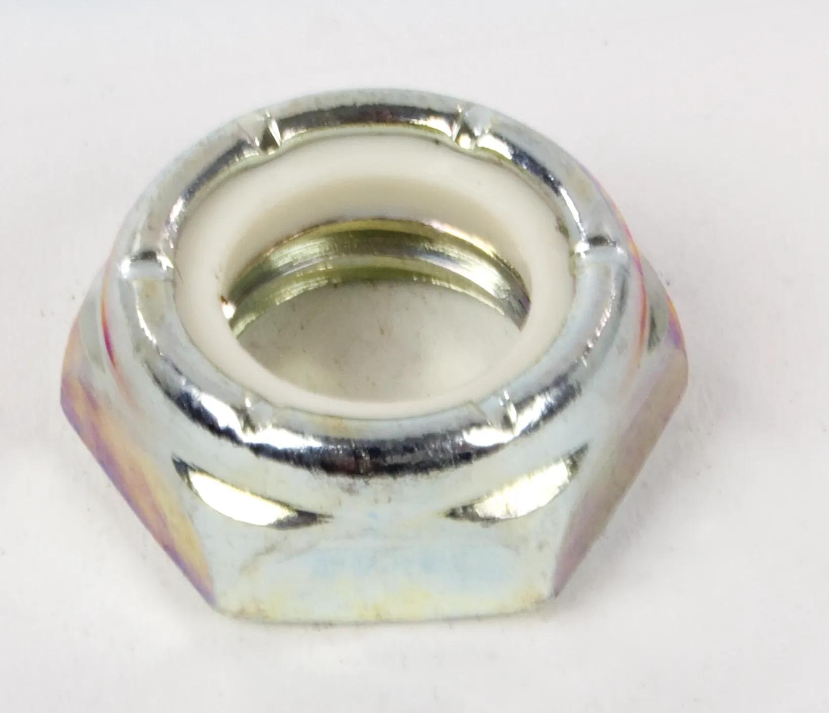 1/2"-13 Grade 2 (USS) Nylon Insert Jam Lock Nut