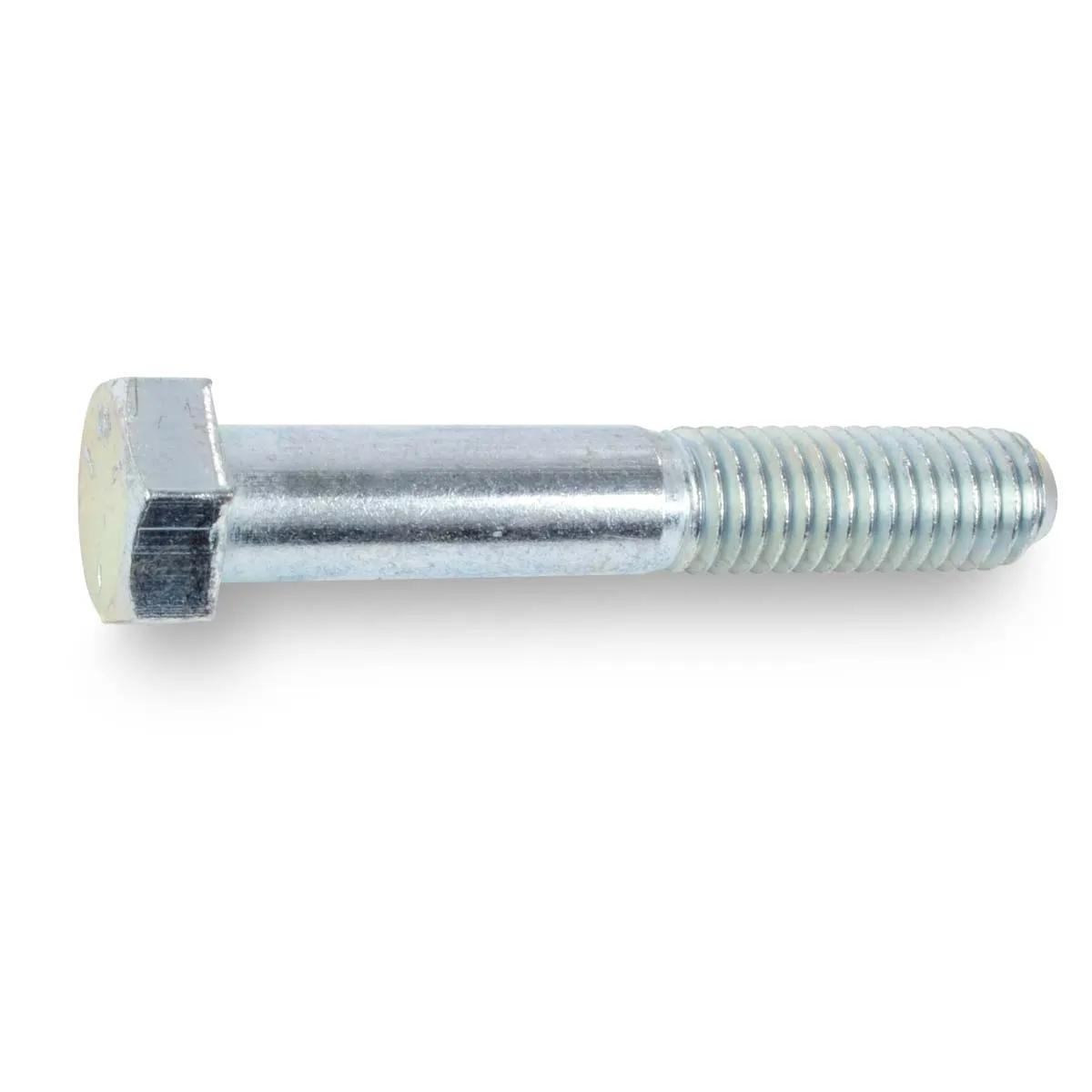 1/4"-20 x 2-1/2" Grade 5 (USS) Hex Head Cap Screw - Zinc Plated