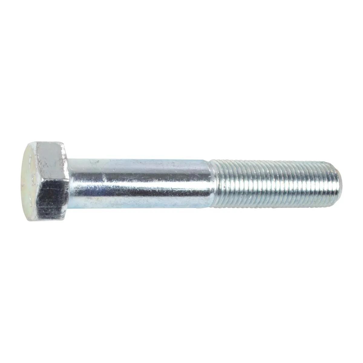 3/8"-24 x 1-1/2" Grade 5 (SAE) Hex Head Cap Screw - Zinc Plated - 100 Pack