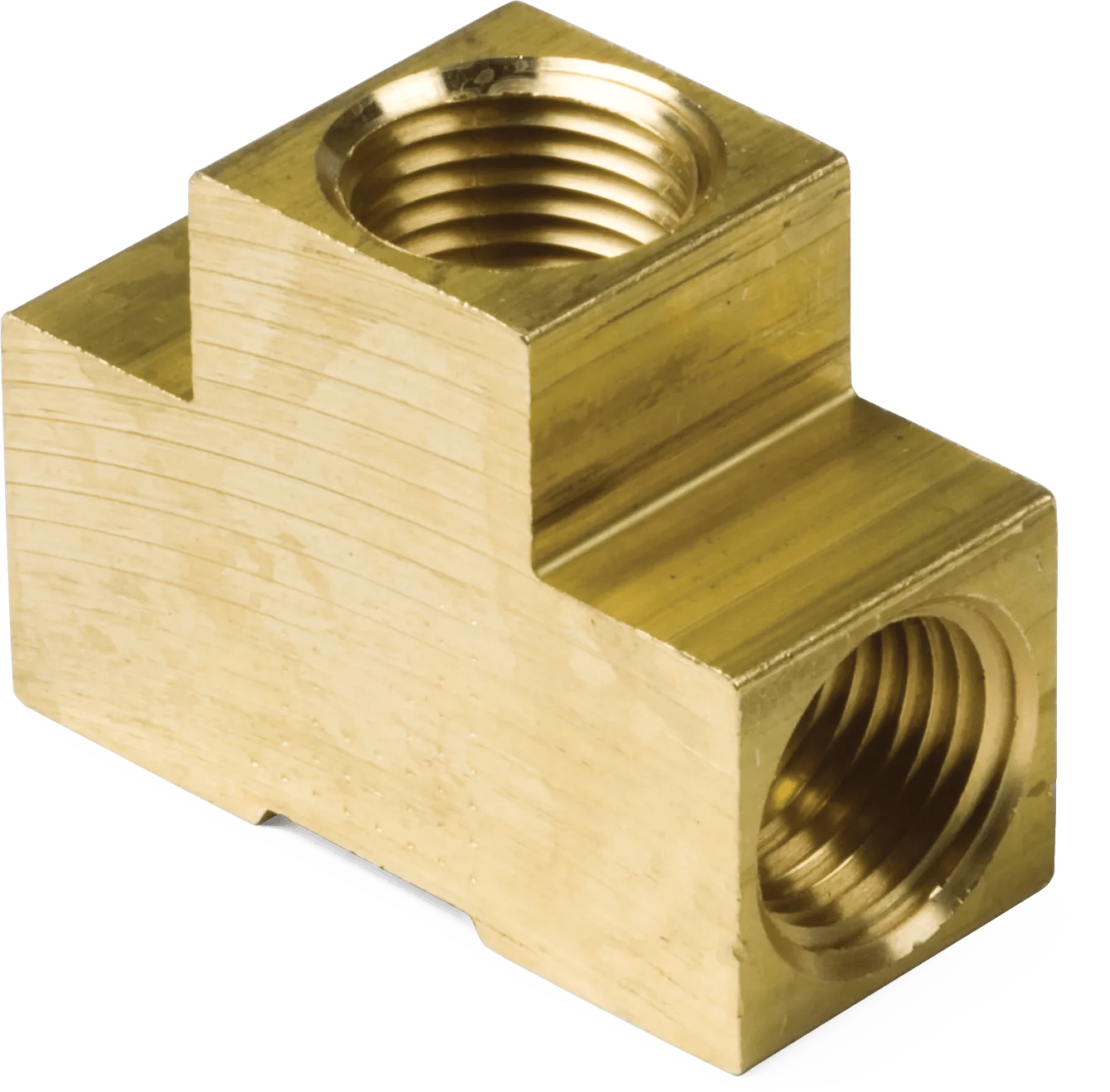 1/8" Brass Pipe Tee