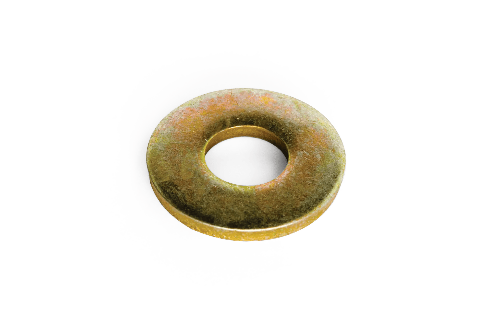 5/8" Grade 8 (USS) Yellow Zinc Extra Thick Alloy Flat Washer - 25 Pack