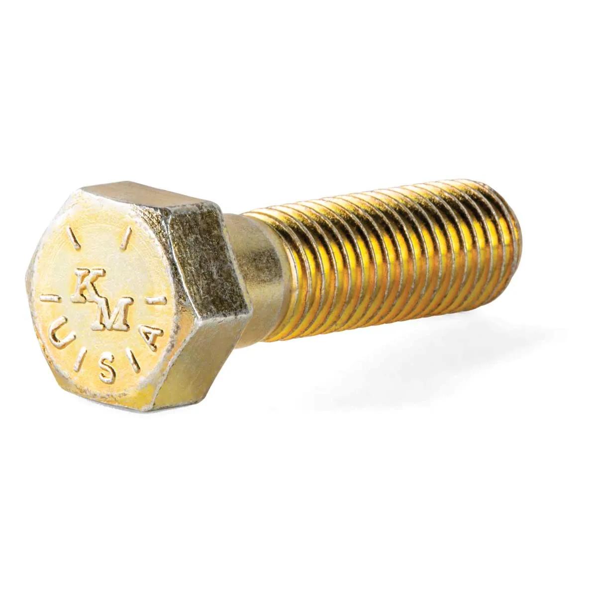 5/16"-24 x 6" KM-USA High Head Grade 8 (SAE) Cap Screw - 25 Pack