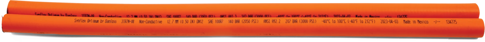1/4" 3TR7N Non-Conductive Twin Line Hose - Bulk