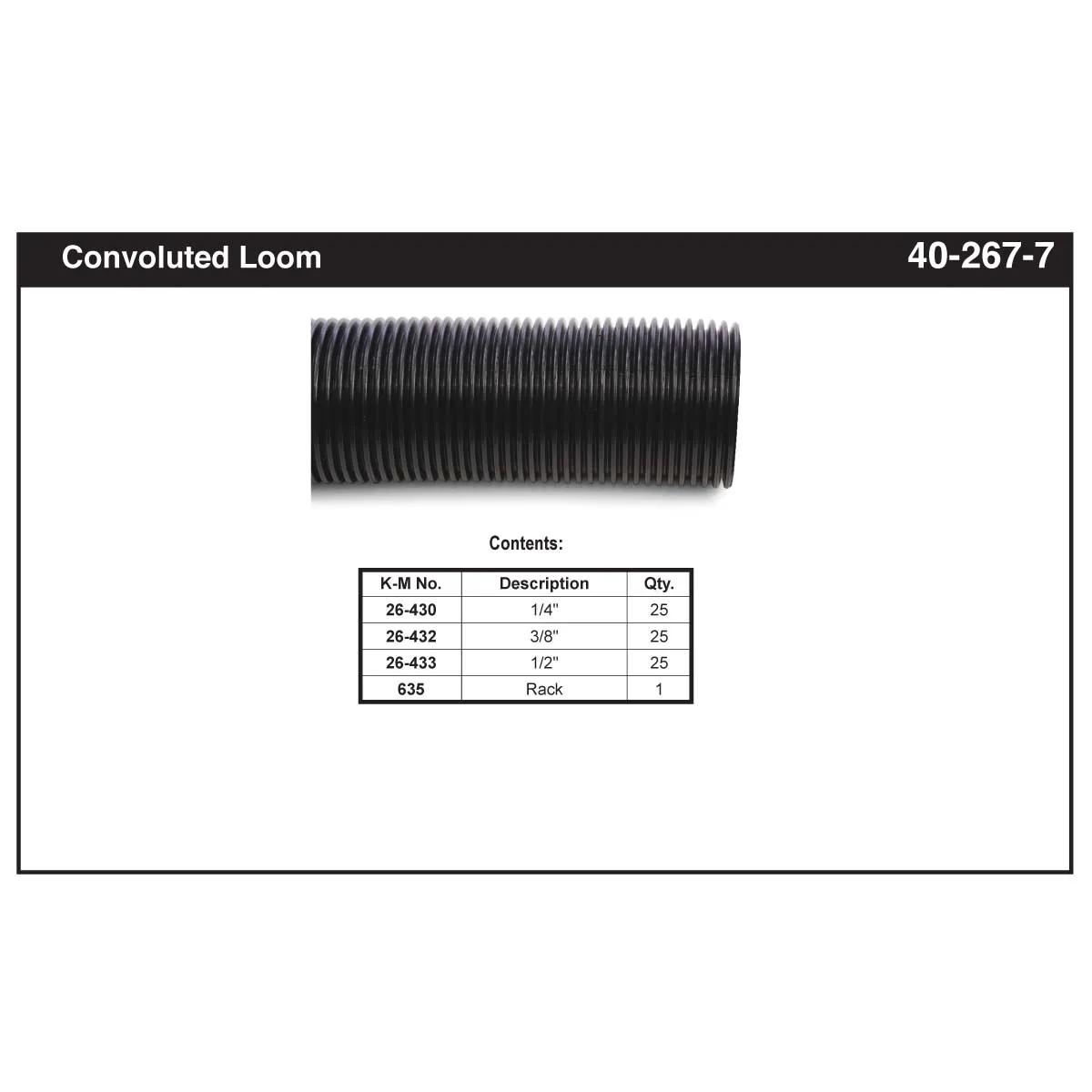Convoluted Split Loom Assortments