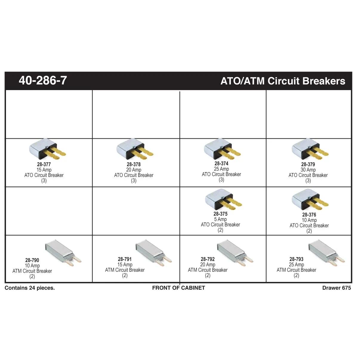 ATO / ATM Circuit Breaker Assortment