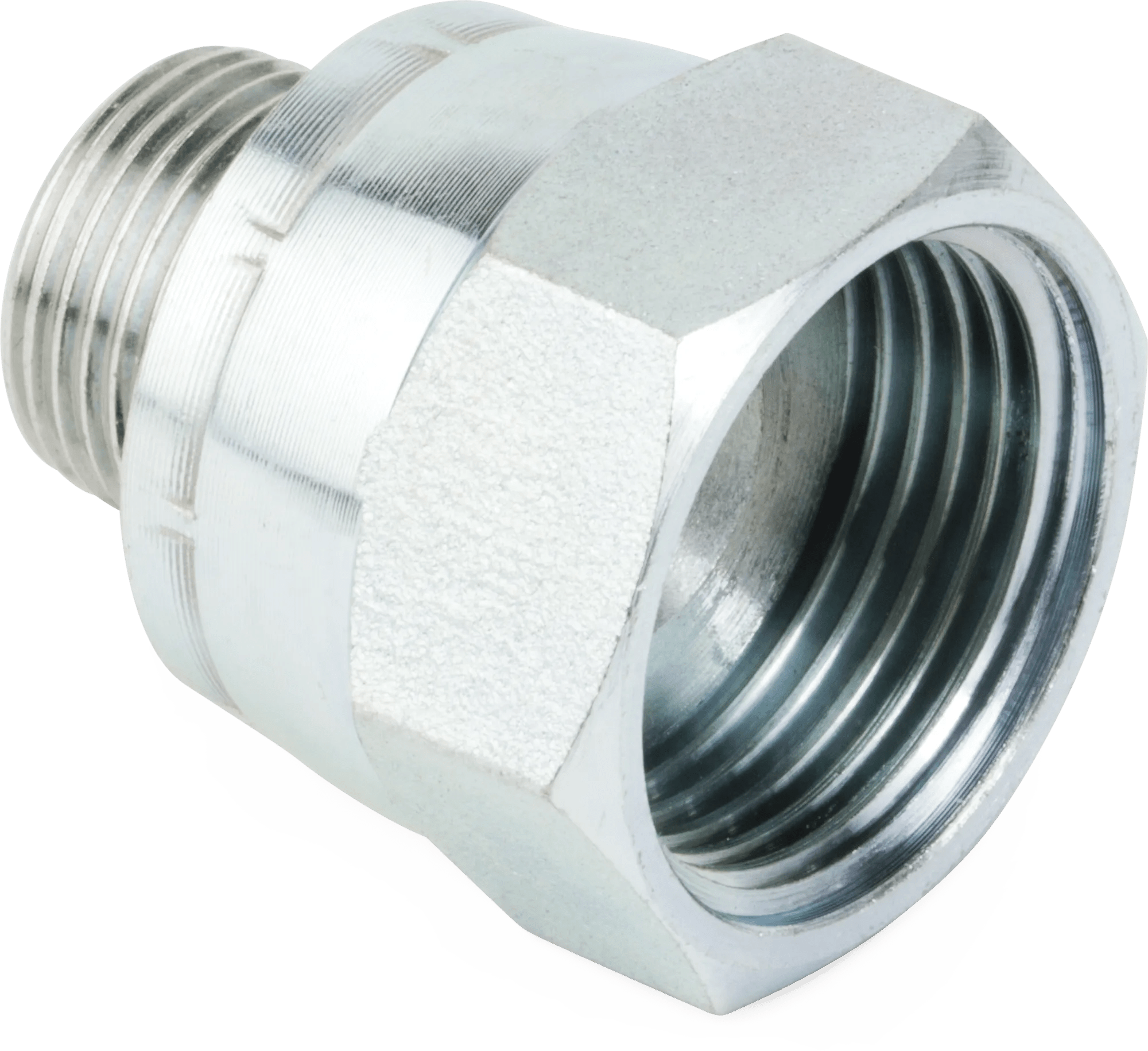 1/2" x 3/8" O-Ring Face-Seal Tube End Reducer