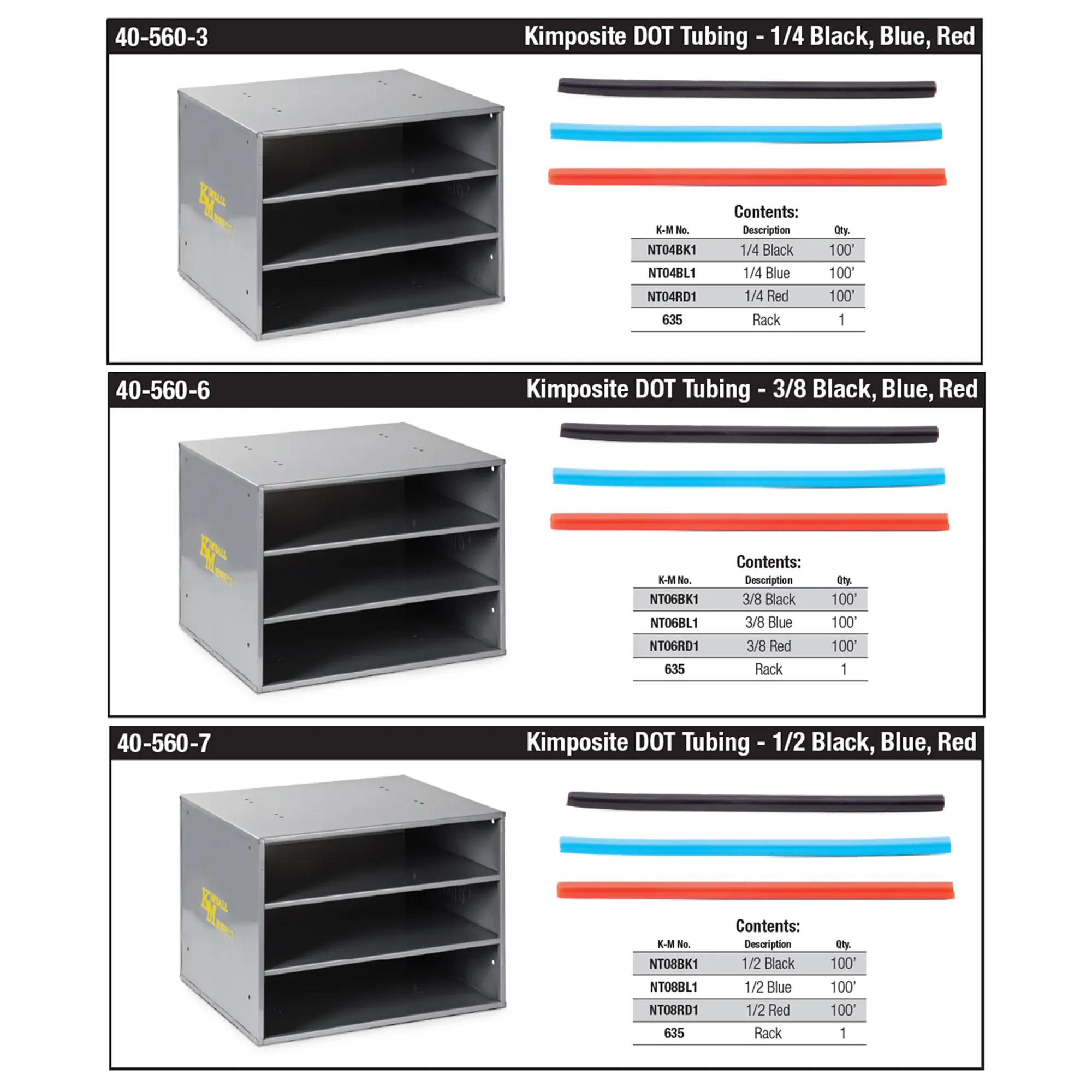 Kimposite DOT Tubing Master Assortment