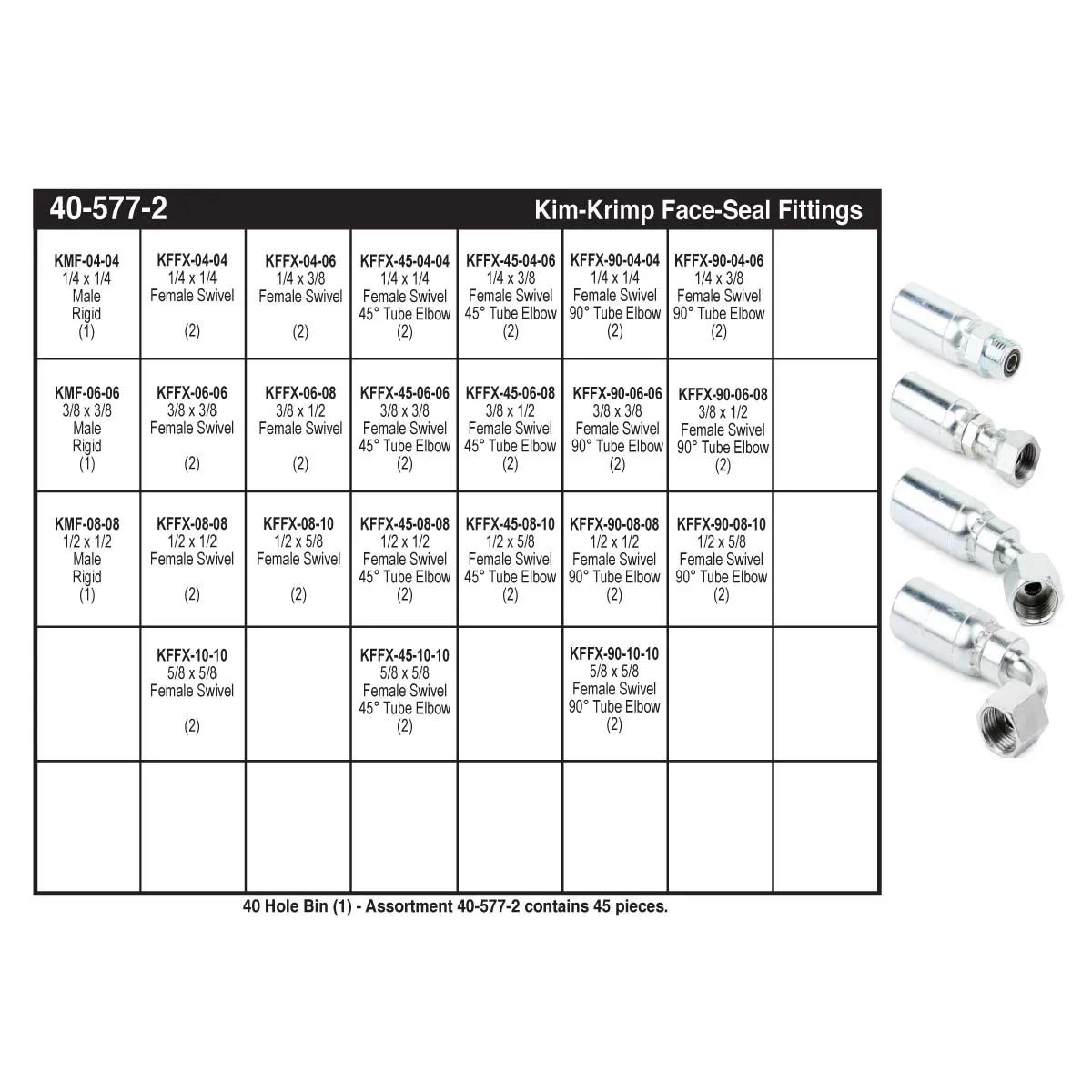 Kim-Krimp K Series Hose Fittings Assortments