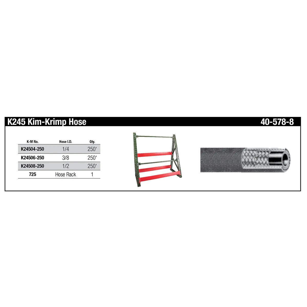 K245 Hose and Hose Rack Assortments