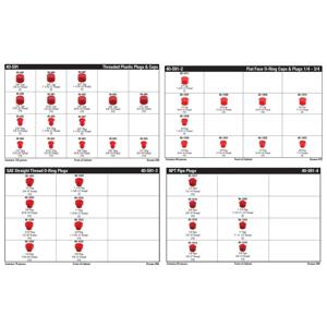 Threaded Plastic Cap & Plug Master Assortment
