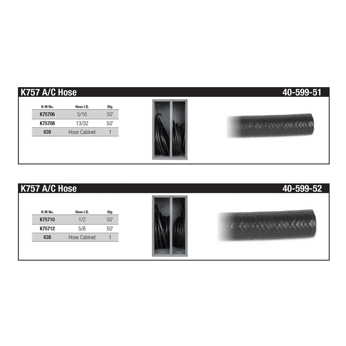 K757 Air Conditioning Hose Assortments
