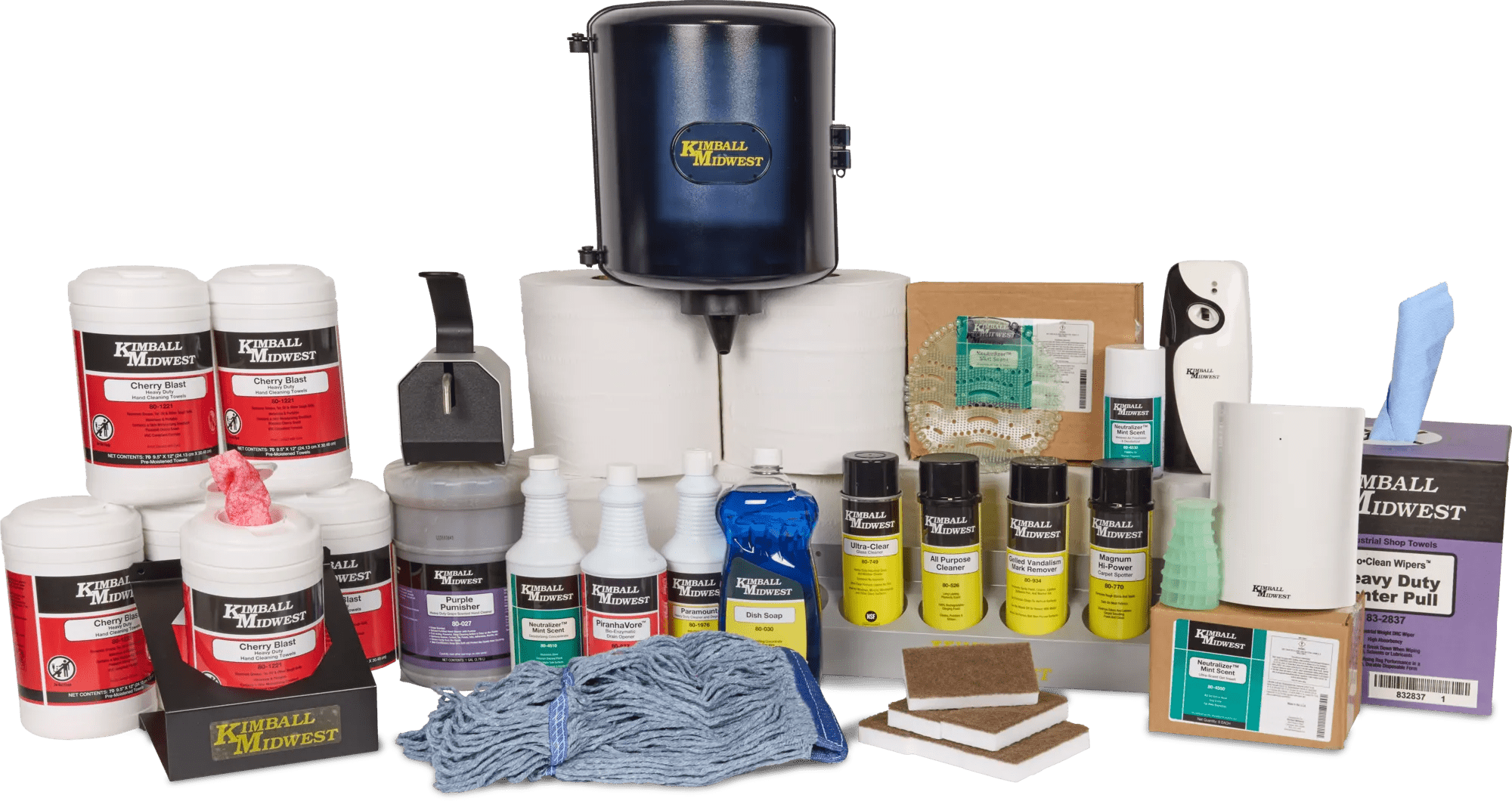 Large Facility Cleaning Shop Setup