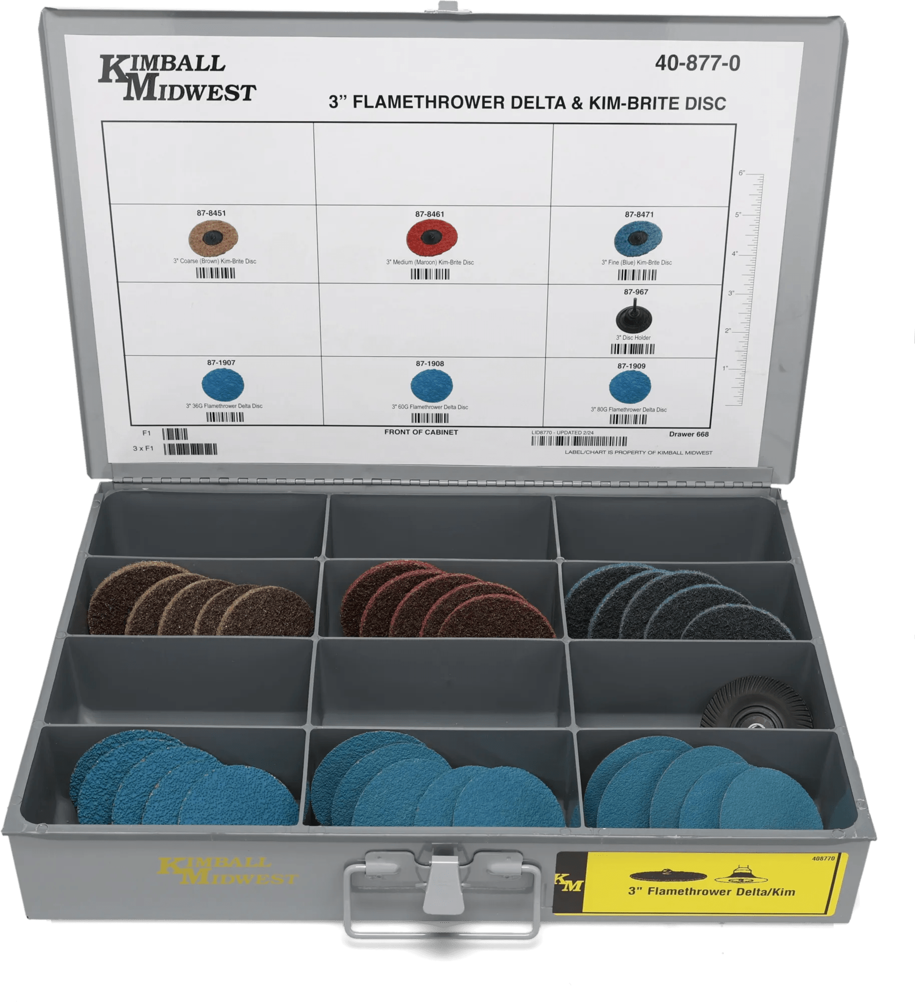 3" Flamethrower Delta™ & Kim-Brite Disc Assortment