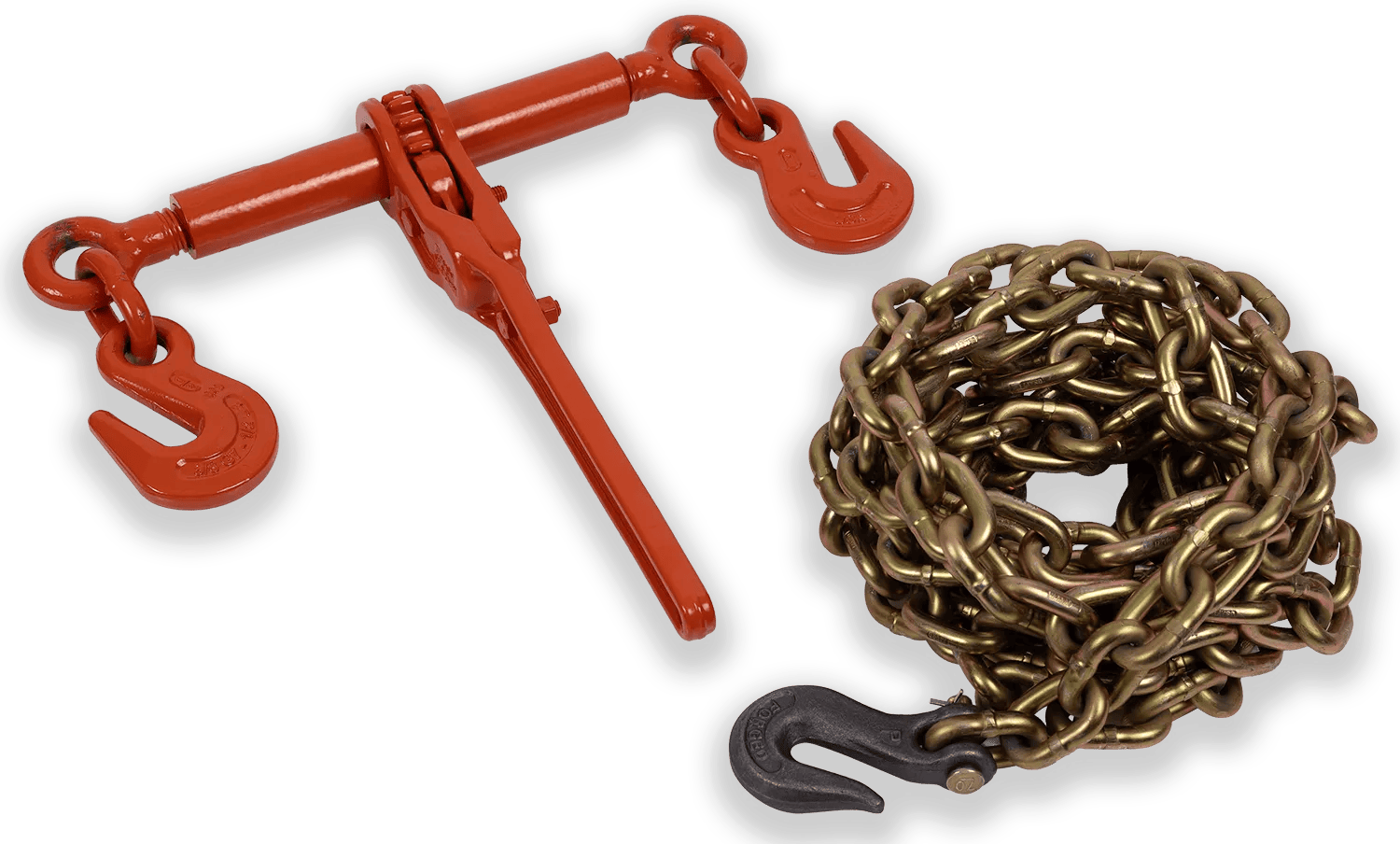 550 Lbs Mini Ratchet Lever Hoist with 3/8" Grade 70 Chain Assembly