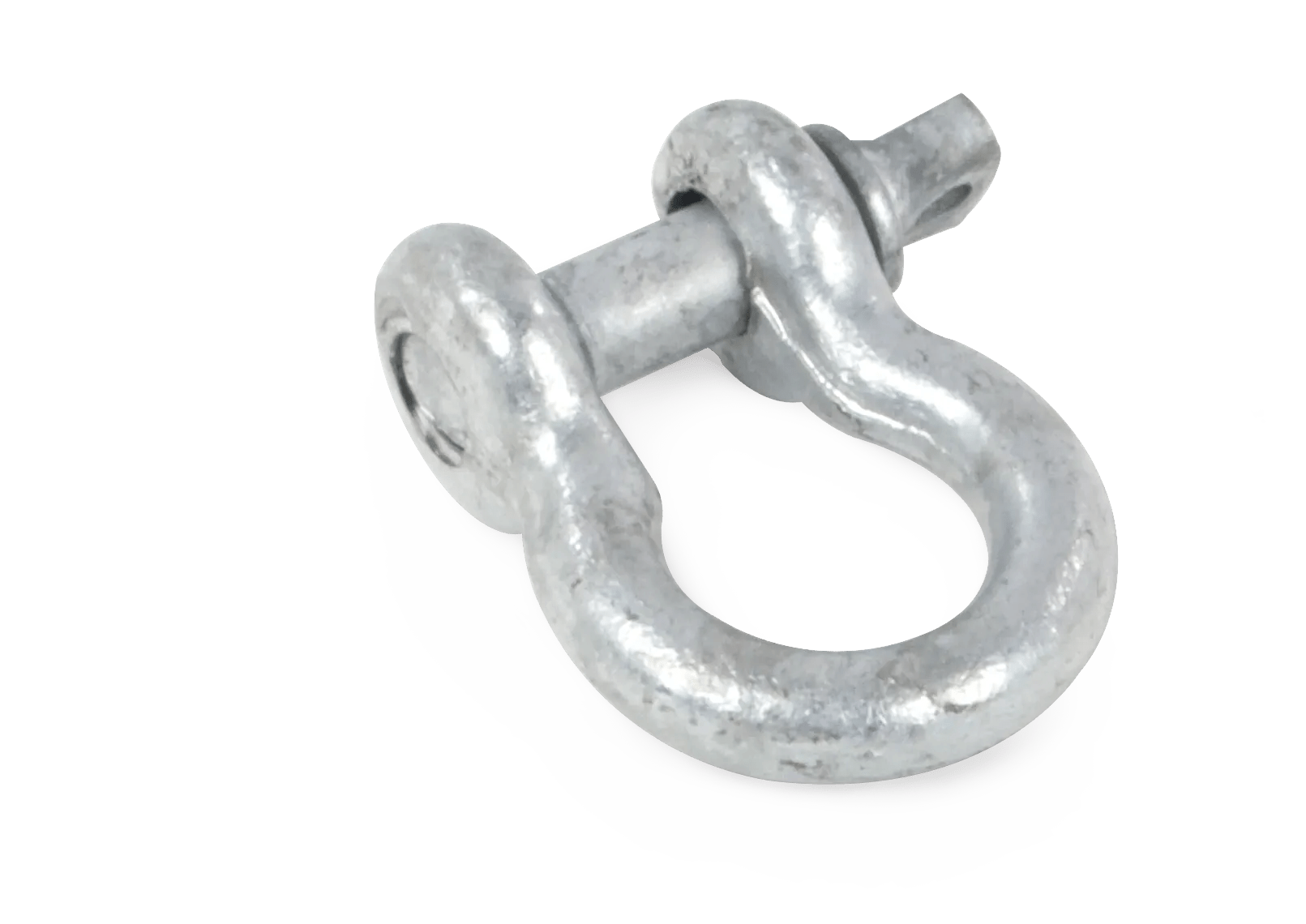 7/16" Galvanized Carbon Steel Screw Pin Anchor Shackle